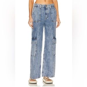 GANNI CRINKLE ANGI JEANS SIZE 28